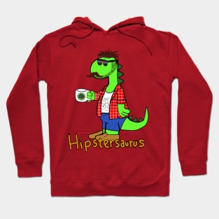 hipster Saurus Hoodie